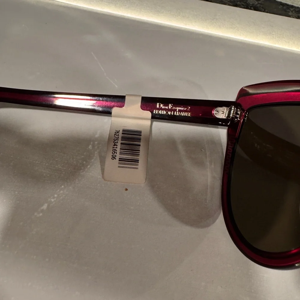 Dior Stylish Pink and Brown Sunglasses - Picture 4 of 4